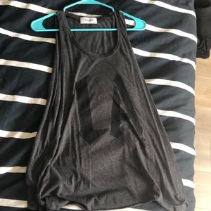 Black LA tank top
